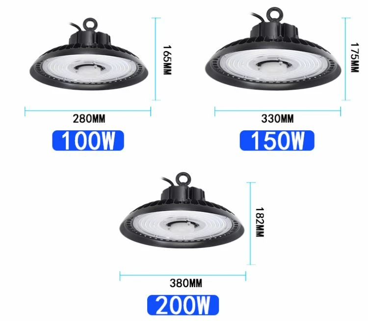 Ufo Ip65 Bay Microwave Motion Sensor Light.