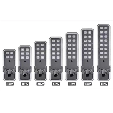 80 W aurinkokatuvalo 8000 lumenia
